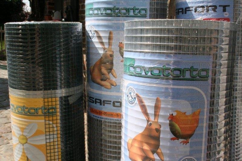 Volièredraad verzinkt- zwart of groen, Enlèvement, Neuf, Accessoires pour cage