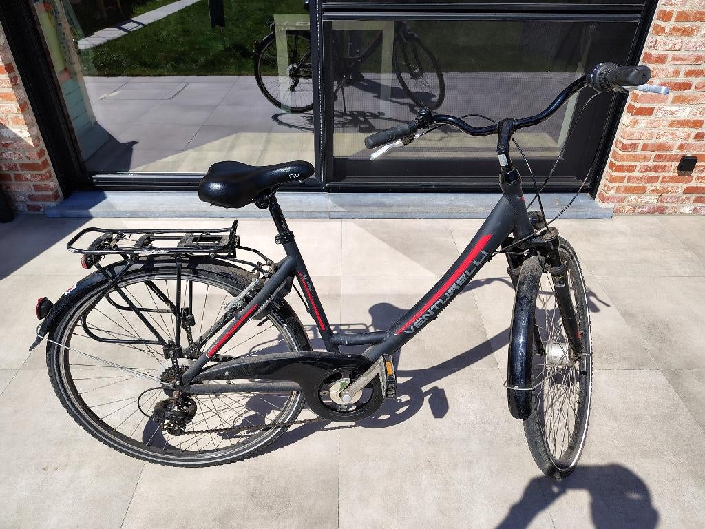 stadsfiets - Venturelli, Fietsen en Brommers, Gebruikt, Velgrem, 47 tot 50 cm, Versnellingen