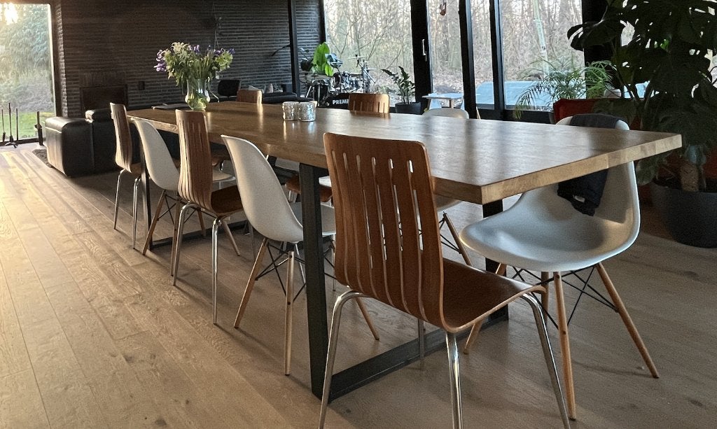 tafelframe, Huis en Inrichting, Tafels | Eettafels, Ophalen, Gebruikt, 50 tot 100 cm, Vijf personen of meer