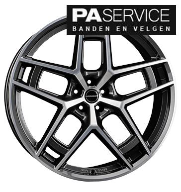 Nwe 24 inch Antraciet Gepolijste Borbet Land Rover Defender, Neuf, Pneus et Jantes, -, Autres dimensions