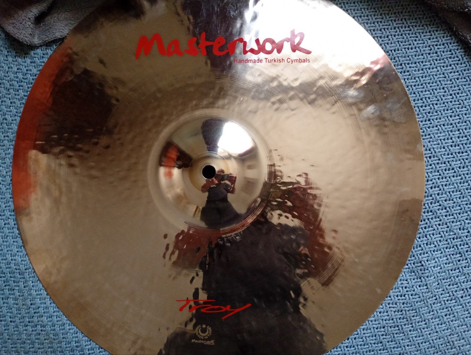 masterwork 18'' Troy crash, Ophalen of Verzenden