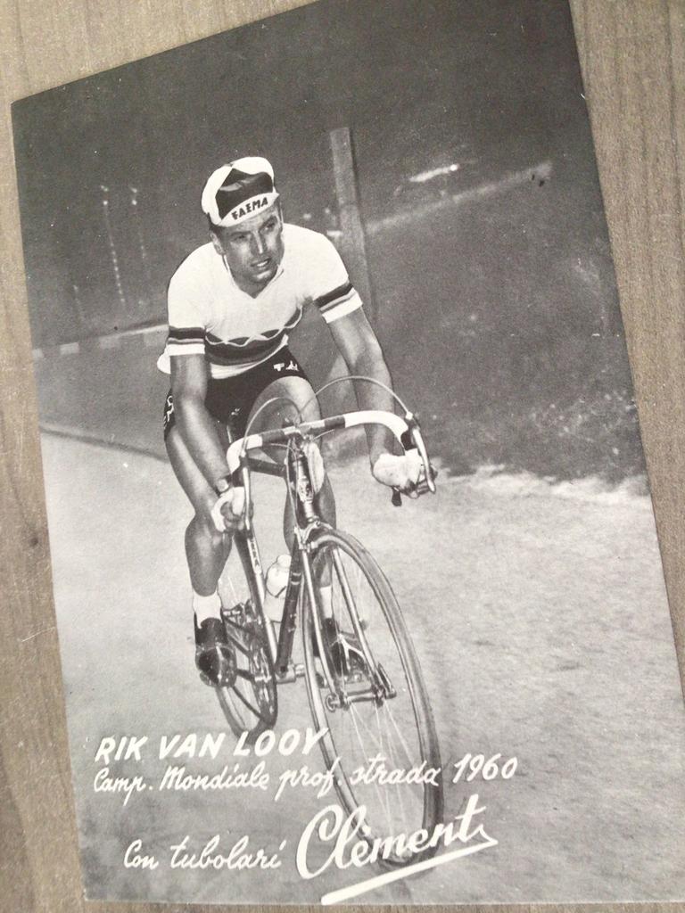 Wielerkaart 1960 wk team faema rik van looy, Envoi, Comme neuf