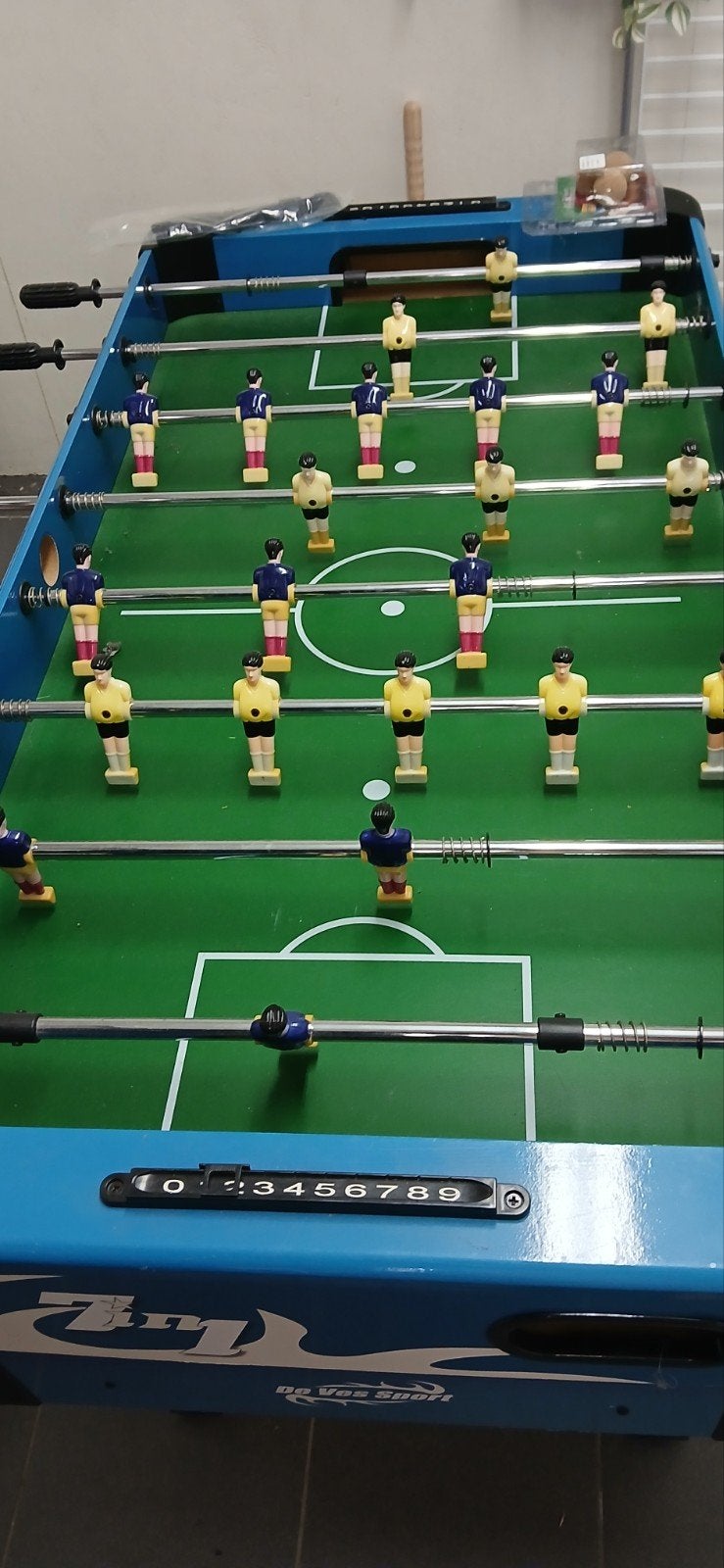 4 in 1 pool,voetbal,tennis,airhockeytafel, Enlèvement, Utilisé