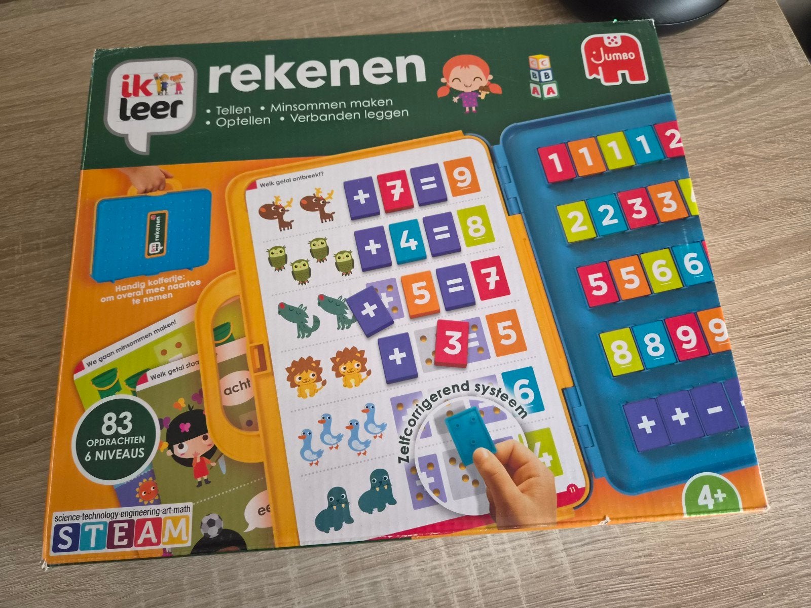 ik leer rekenen jumbo, Een of twee spelers, Ophalen, Nieuw, Jumbo
