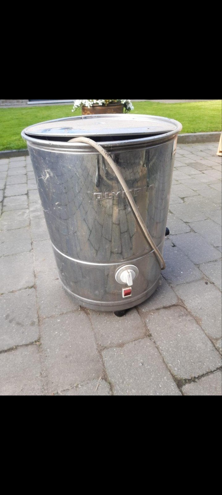 Antieke wasmachine, Enlèvement