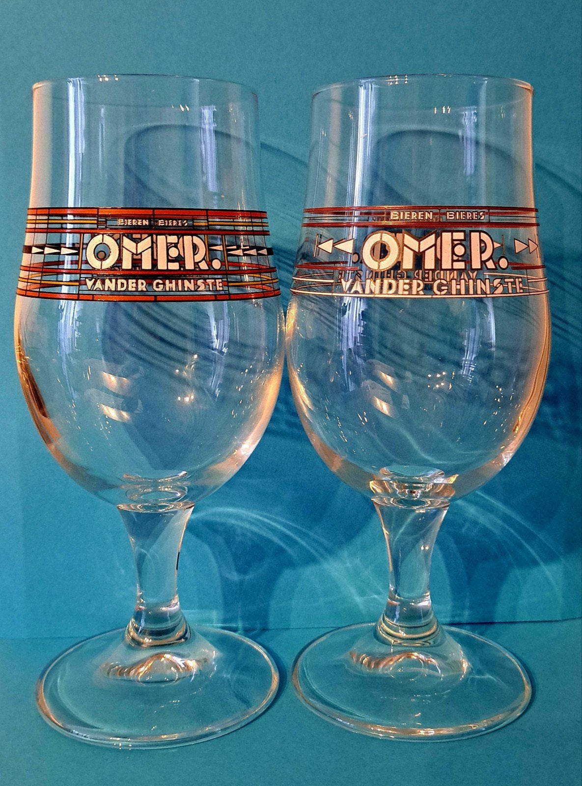 Omer glazen, Verzamelen, Ophalen