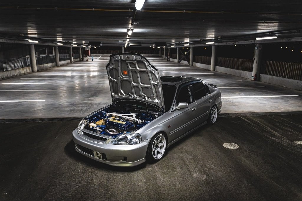 Honda civic ek4 sedan 1997, Autos, Argent ou Gris, Achat, 4 portes, Boîte manuelle