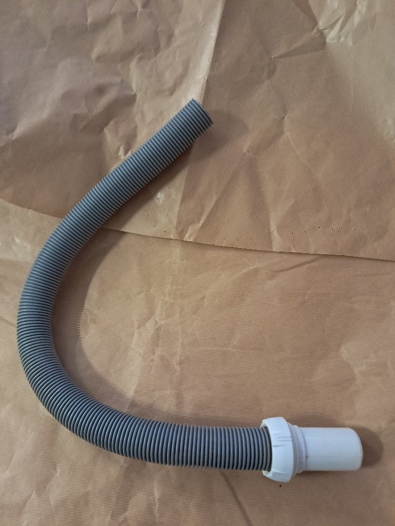 Un tuyau de raccord annulé flexible Ø30mm gris. Neuf., Bricolage & Construction, Tuyaux & Évacuations, Enlèvement, Neuf, PVC