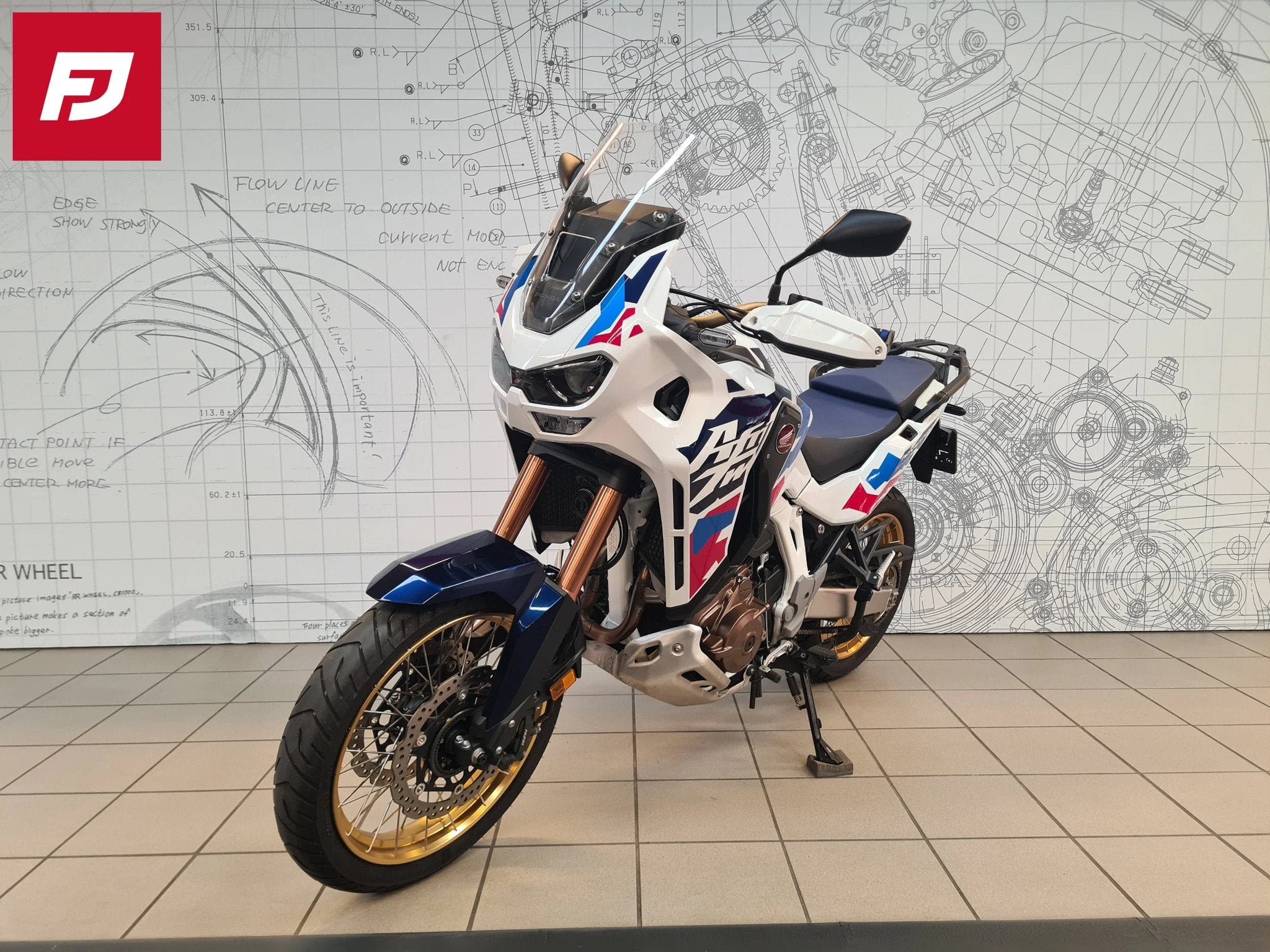 Honda Honda CRF 1100 Africa Twin Adventure Sport, Motos, Entreprise, Plus de 35 kW, 1100 cm³, Autre