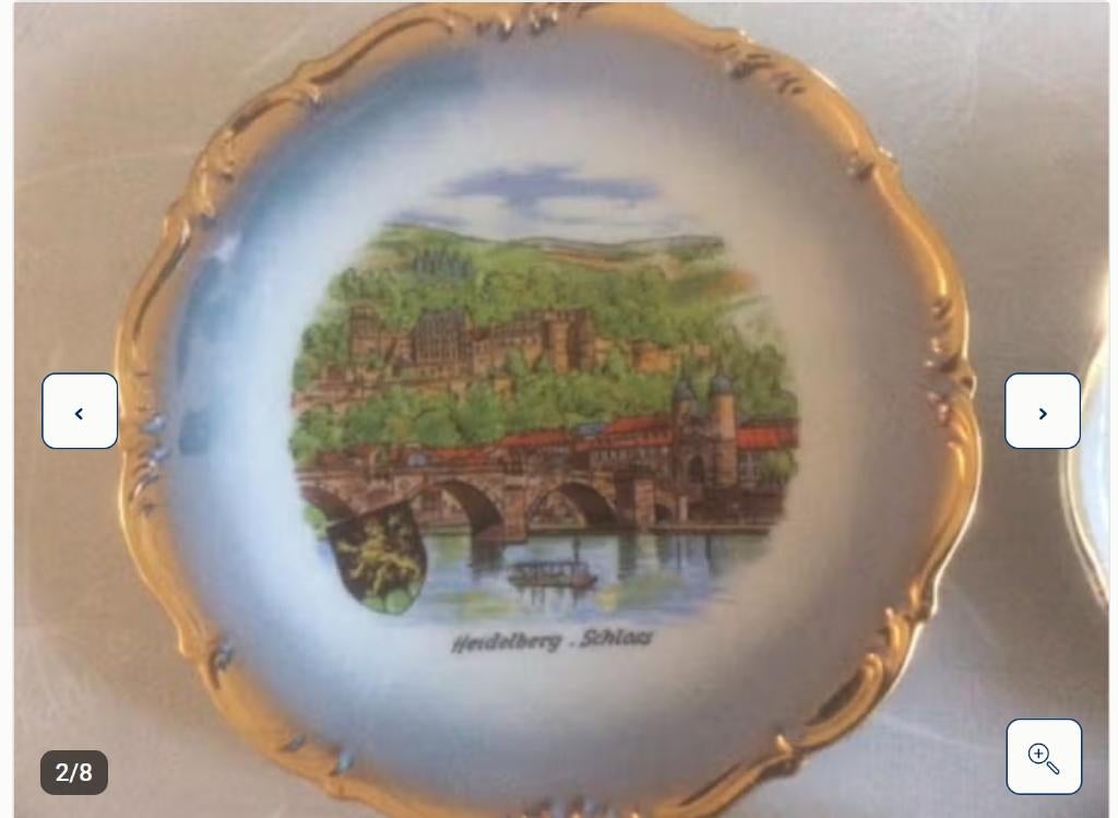 Assiettes souvenirs, Maison & Meubles, Enlèvement ou Envoi, Comme neuf