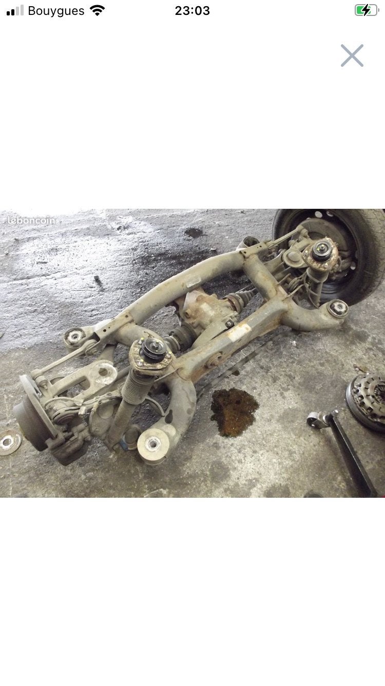Toute pieces train arrière bmw x5 e53, Autos : Pièces & Accessoires, Enlèvement ou Envoi