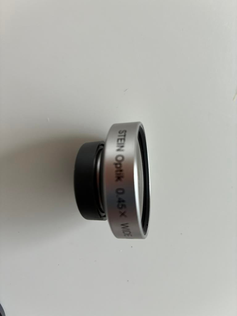 Groothoeklens 0,45x Stein Optic, Ophalen, Zo goed als nieuw