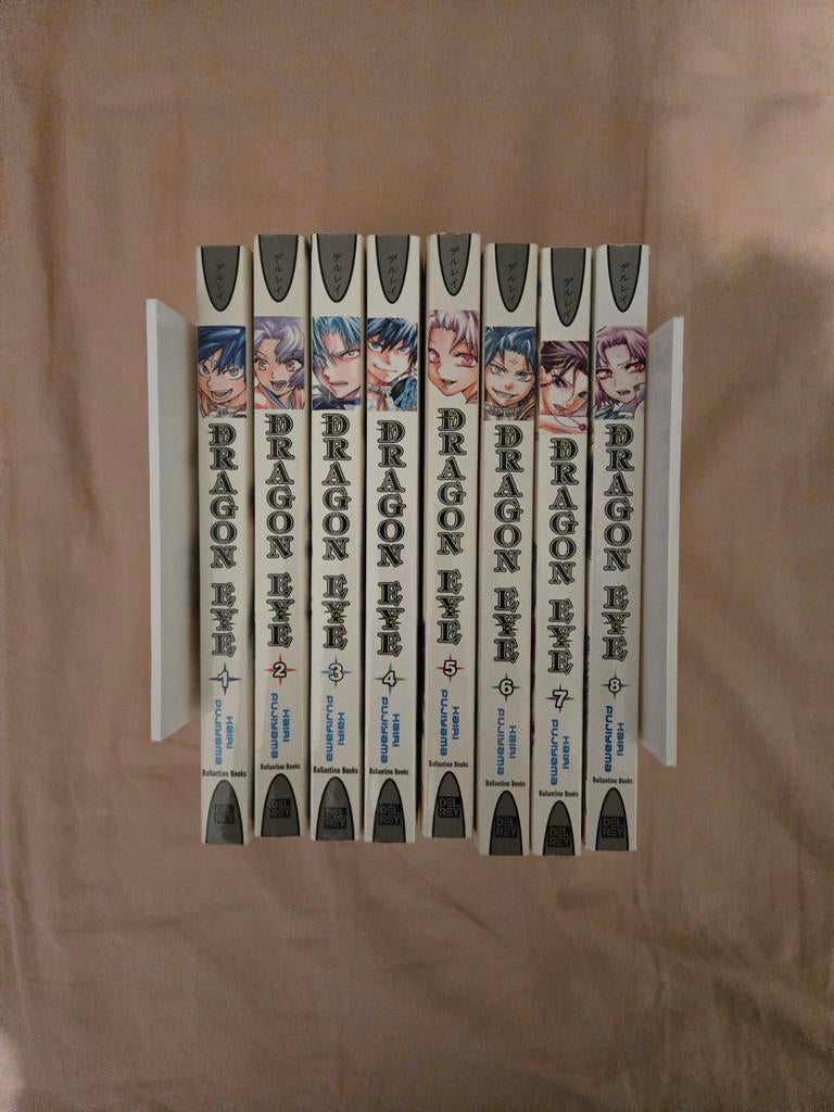 Dragon eye manga set, Complete serie of reeks, Ophalen of Verzenden, Zo goed als nieuw, Japan (Manga)