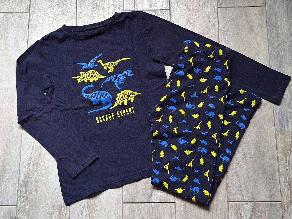★ M152 - Pyjama Dino, Ophalen of Verzenden, Gebruikt, Jongen, Nacht- of Onderkleding