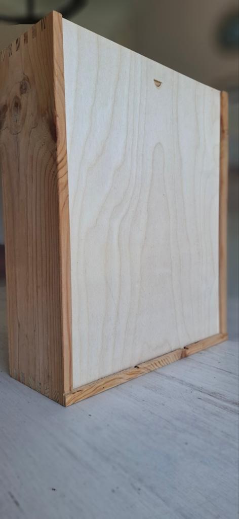 Houten opbergbox, Ophalen