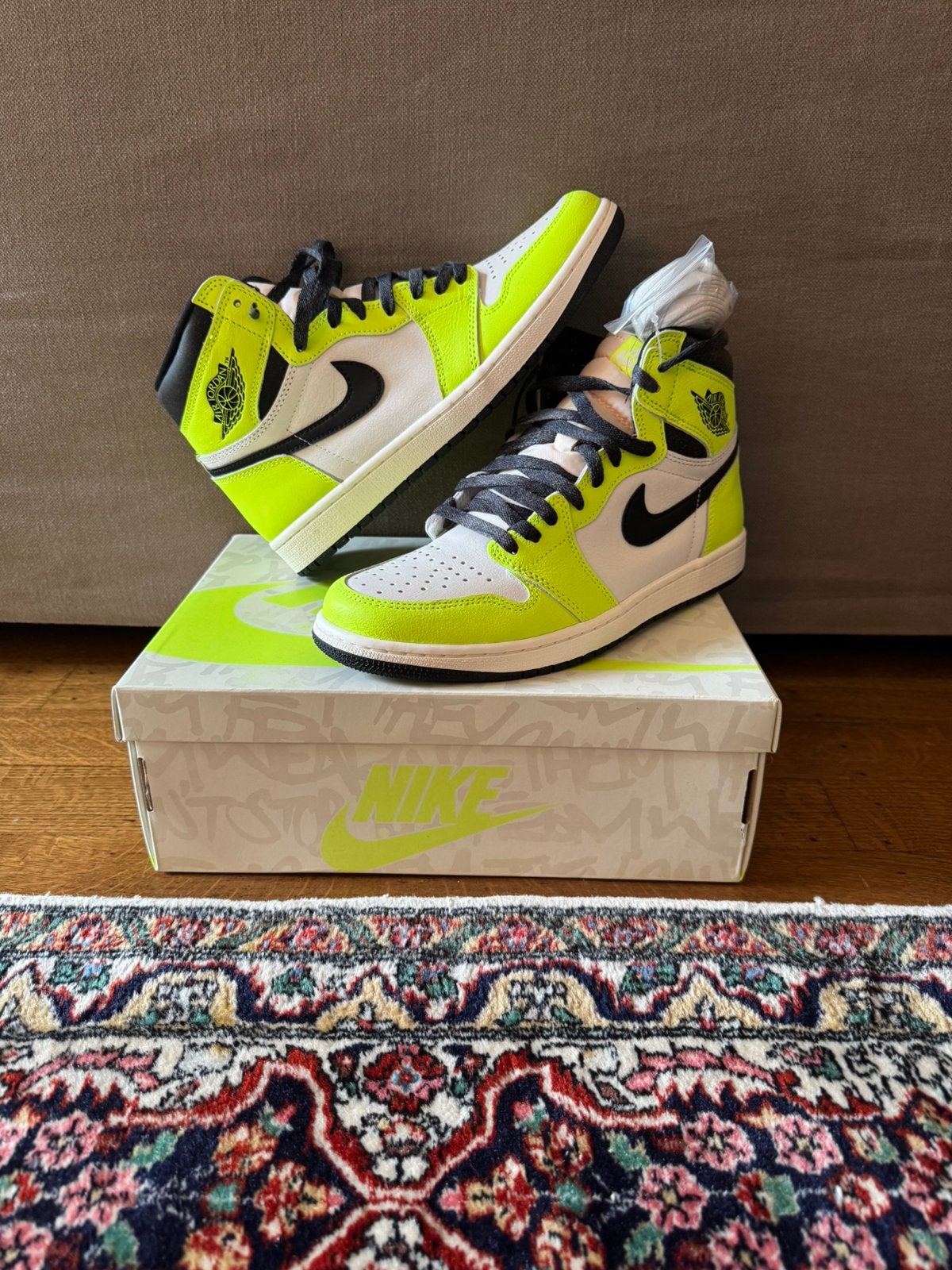 Jordan 1 retro high og visionaire, Ophalen, Overige kleuren, Nieuw, Sneakers