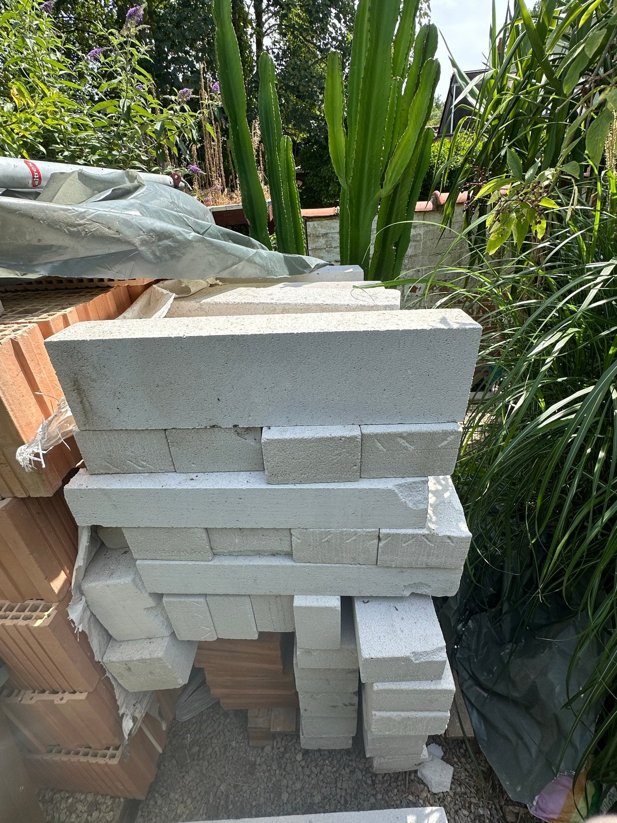 • 60 ytong kimblokken van 60  9  15 CM, Enlèvement, Comme neuf