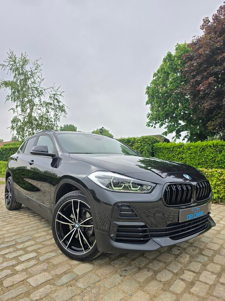 BMW X2 S-DRIVE 18IA-136PK//AUTOMAAT-BENZINE//LED-PDC-CRUIS, Auto's, X2, Euro 6, Zwart, Start-stop-systeem