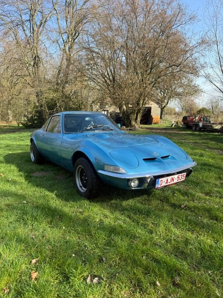 opel gt 1900, Autos, Achat, 2 places, Boîte manuelle, Noir