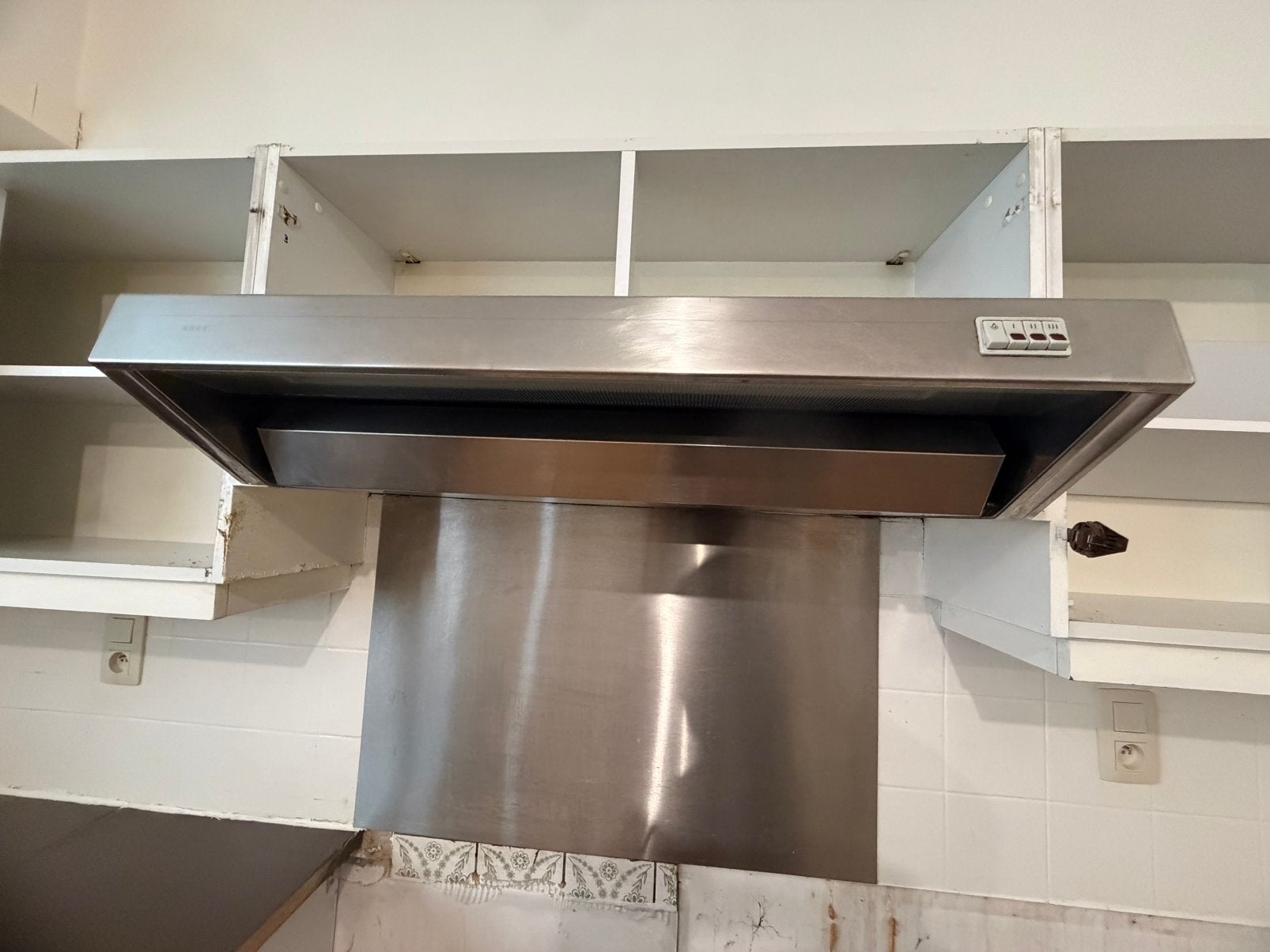 DAMPKAP 90 cm breed, Ophalen, Gebruikt