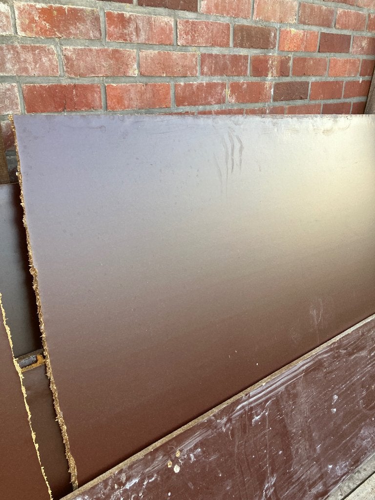 Betonspan 18mm, Doe-het-zelf en Bouw, Platen en Panelen, Ophalen, Gebruikt, Hout, Minder dan 20 mm