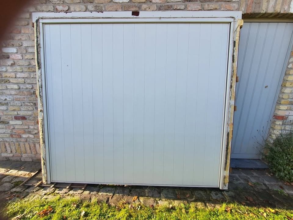 Hormann Garage poort, Ophalen, Gebruikt, Garagedeur, Hout