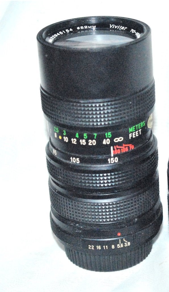Vivitar 70-150 mm 3.8 close focus ( macro) pour Pentax K, Enlèvement ou Envoi, Utilisé, Reflex miroir, Pentax