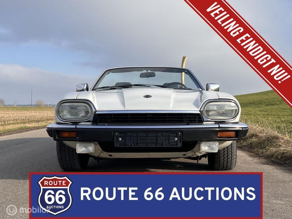 Jaguar XJS V12 Cabriolet | 1992 | Route 66 Auctions, Autos, Achat, Entreprise, Boîte manuelle, Autre carrosserie