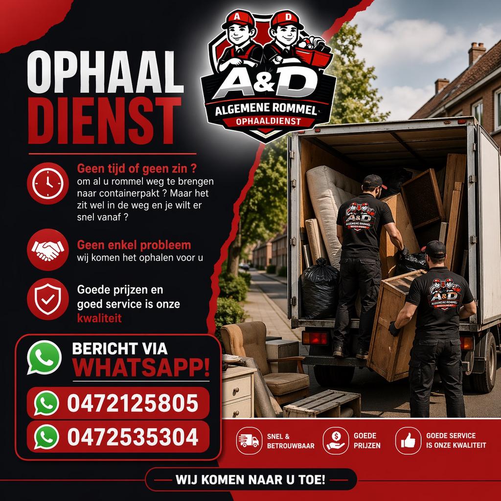 Ophaaldienst, Enlèvement ou Envoi