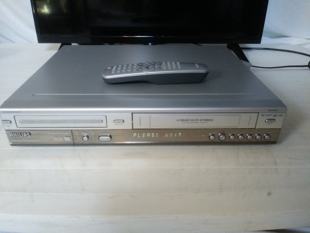 Enregistreur DVD/magnétoscope VHS combiné Philips DVDR3320V, TV, Hi-fi & Vidéo, Enlèvement ou Envoi, Comme neuf, Enregistreur DVD