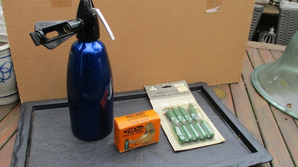Vintage Siphon spuit, Antiek en Kunst, Ophalen
