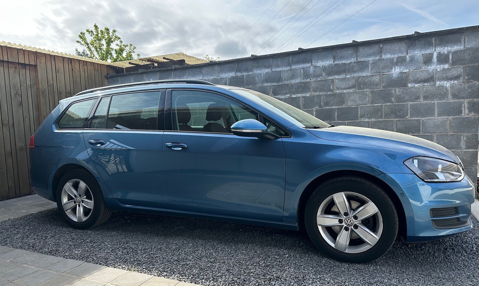 Volkswagen Golf Variant VII 1.2 TSI Comfortline Navigatie Le, Auto's, Voorwielaandrijving, Gebruikt, 4 cilinders, Blauw