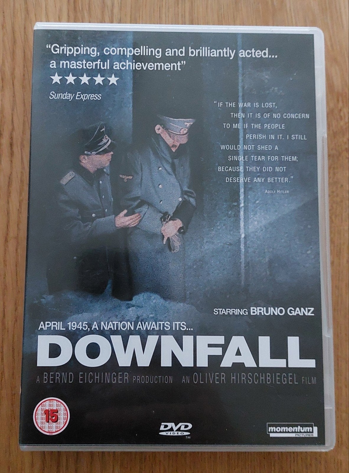 DVD - DOWNFALL  - APRIL 1945, Vanaf 16 jaar, Ophalen of Verzenden, Zo goed als nieuw, Actie en Avontuur