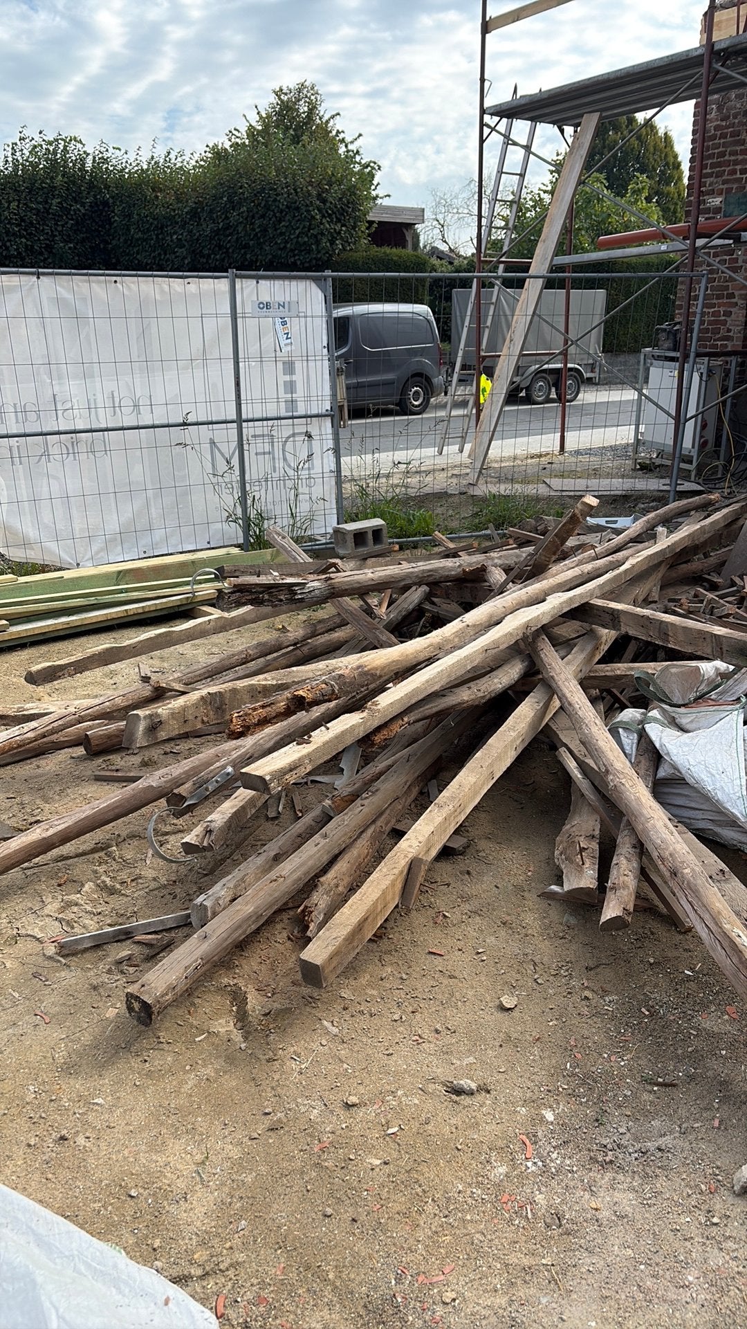 Stookhout, Tuin en Terras, Ophalen
