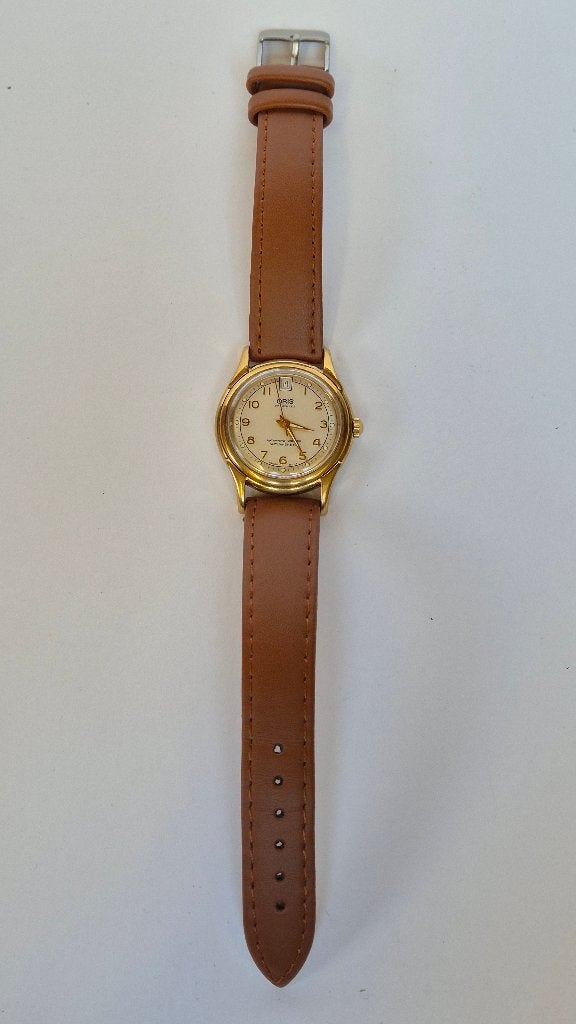 Vintage Oris - 7317, Handtassen en Accessoires, Horloges | Antiek, Overige merken, Overige materialen, Met bandje, Polshorloge