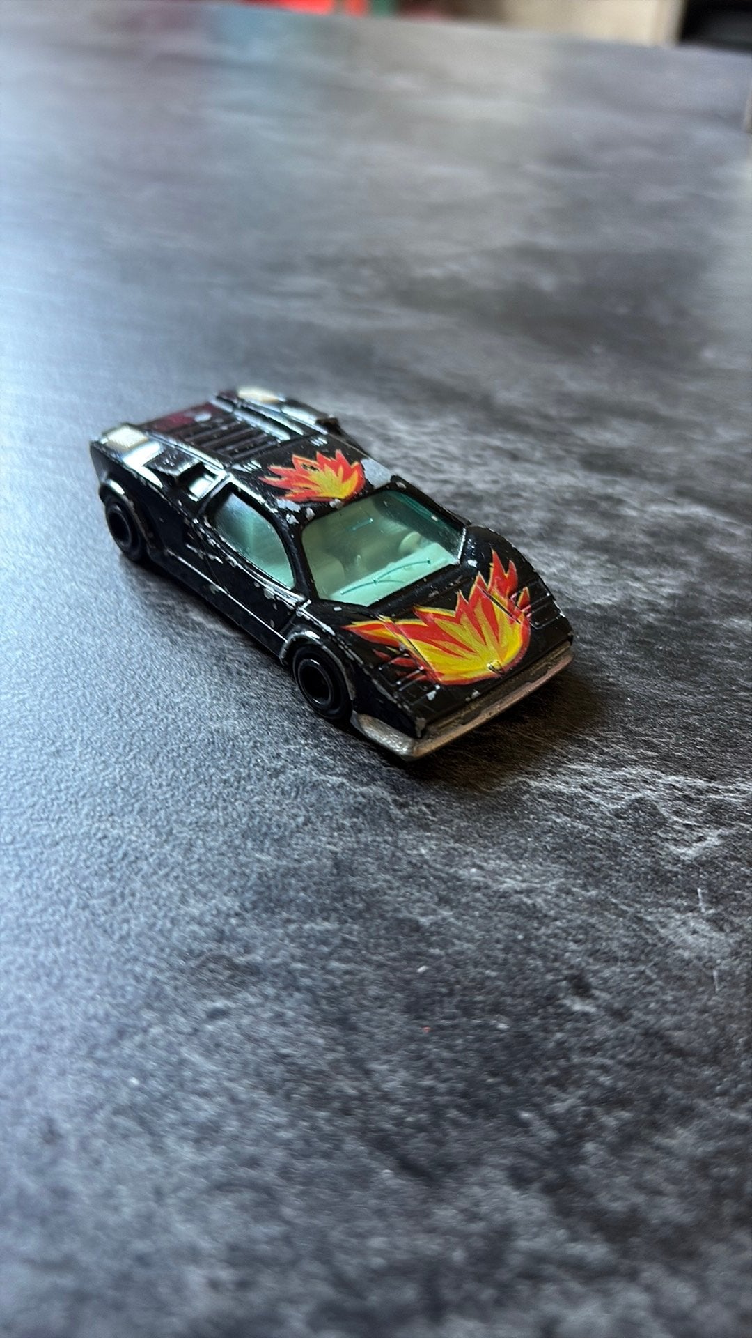 Vintage Majorette Lamborghini Countach No. 237, Hobby en Vrije tijd, Ophalen of Verzenden, Zo goed als nieuw