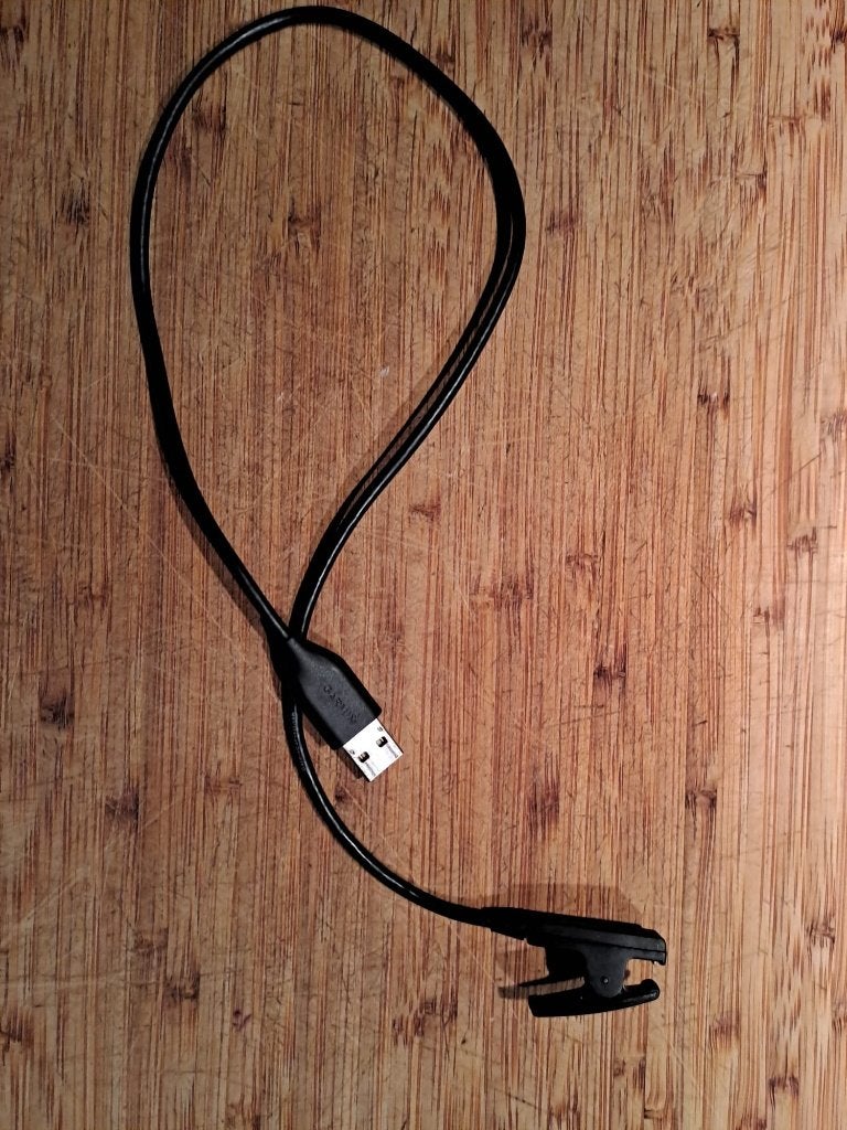 oplader garmin forerunner 735xt, Handtassen en Accessoires, Ophalen of Verzenden, Zo goed als nieuw, Zwart, Garmin
