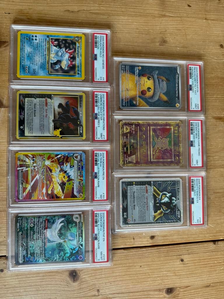 PSA slabs Pokémon, Ophalen, Zo goed als nieuw