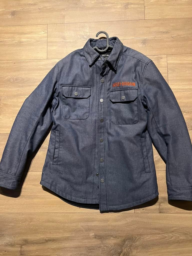 Harley Davidson motorjas- Maat M, Kleding | Heren, Ophalen, Zo goed als nieuw, Maat 48/50 (M)