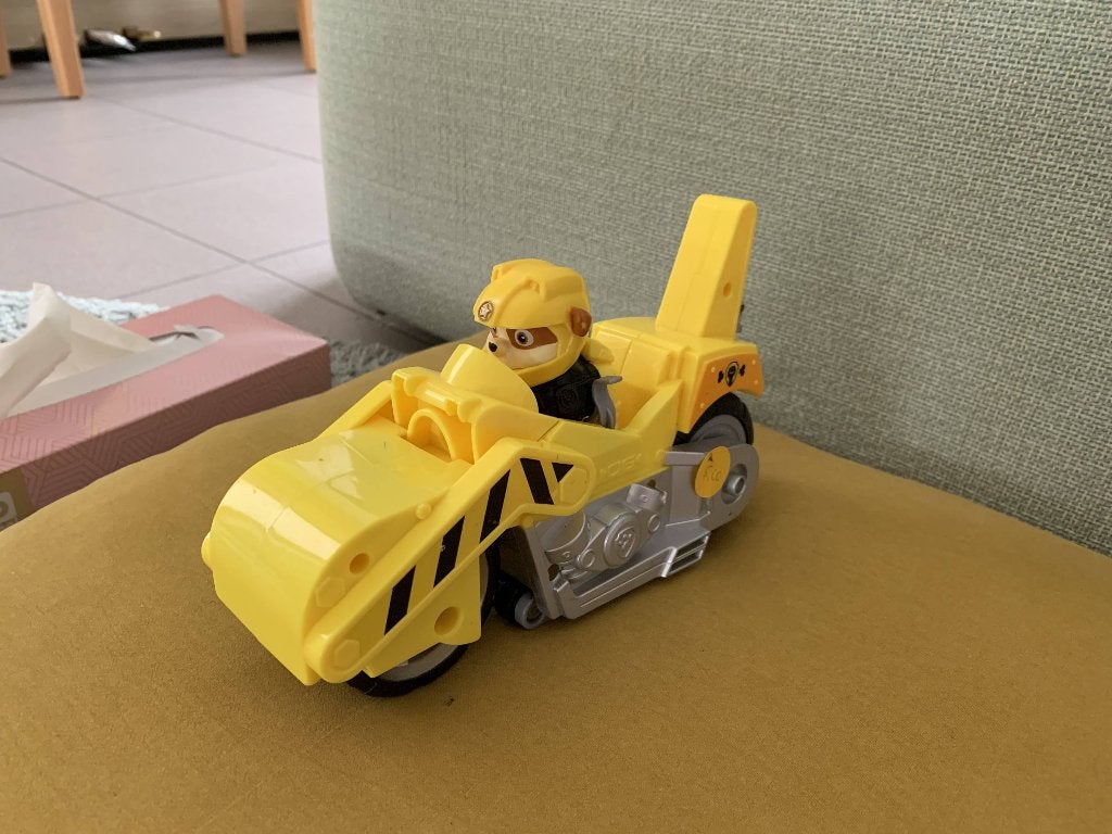 Paw patrol rubble (moto), Ophalen of Verzenden, Gebruikt