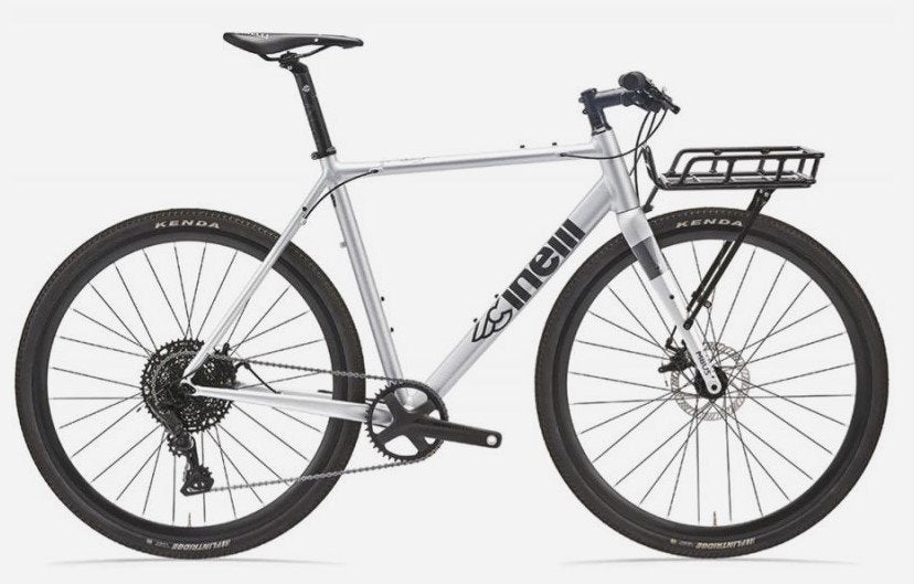 CINELLI Silver Mr. Bootleg, 28 inch, 10 tot 15 versnellingen, Schijfrem, Ophalen