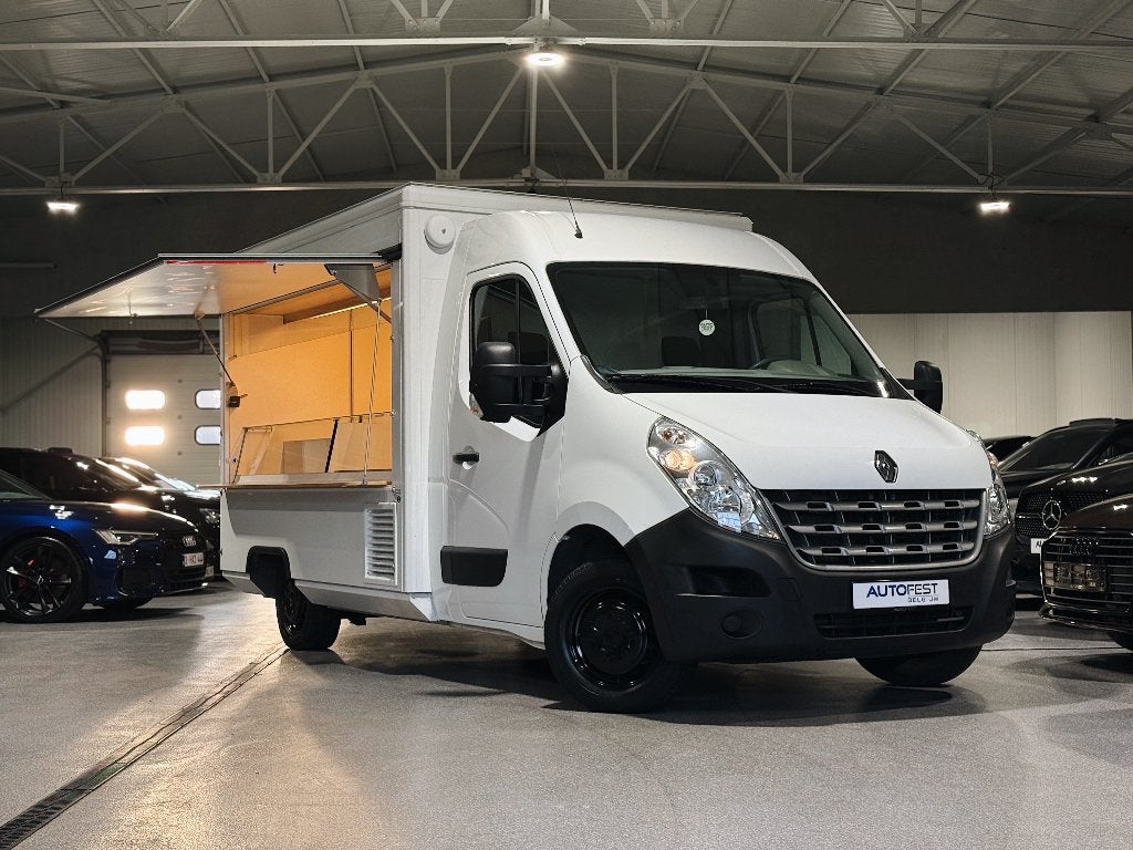 Foodtruck/boulangerie Renault Master 2.3 DCI - Garantie, Euro 5, 4 portes, Entreprise, 2 places