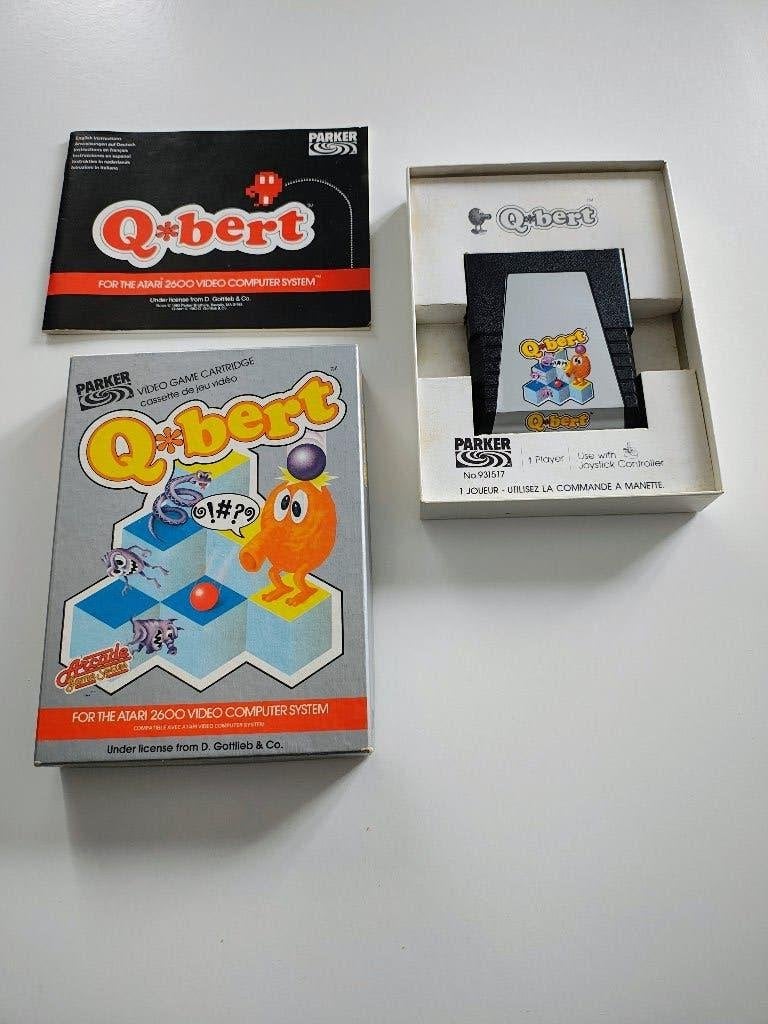 Atari game - Q-bert, Games en Spelcomputers, Games | Atari, Zo goed als nieuw, Atari 2600, Ophalen of Verzenden