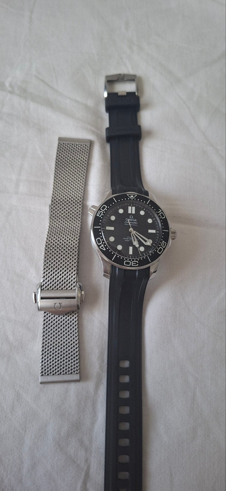omega seamaster, Ophalen
