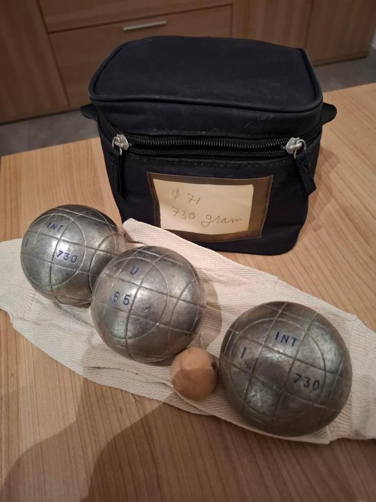 Wedstrijd jeu de boule set, Sport en Fitness, Bowlen, Ophalen of Verzenden, Tas