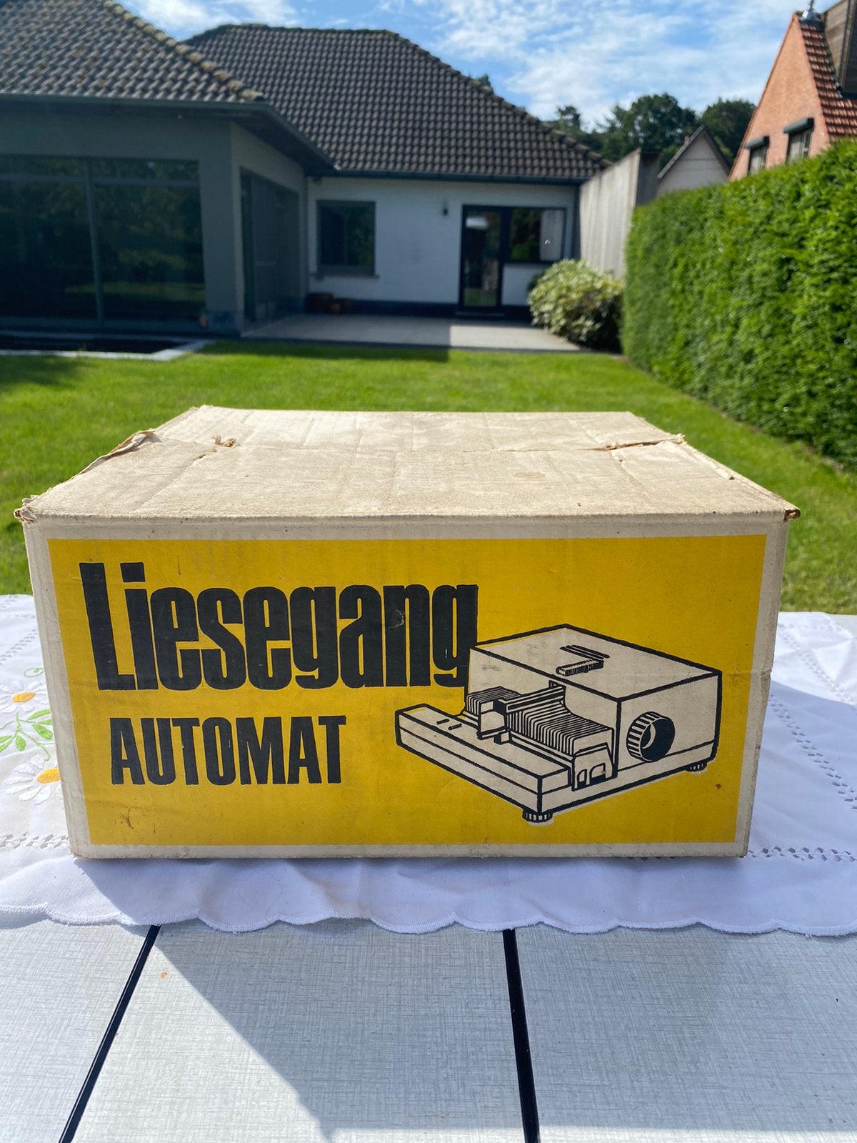 Liesegang automat, Audio, Tv en Foto, Diaprojectoren, Ophalen of Verzenden, Zo goed als nieuw