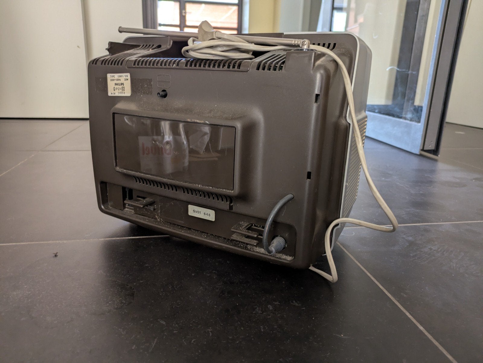 Téléviseur vintage portable de 11,5 pouces, Enlèvement, Utilisé, Philips