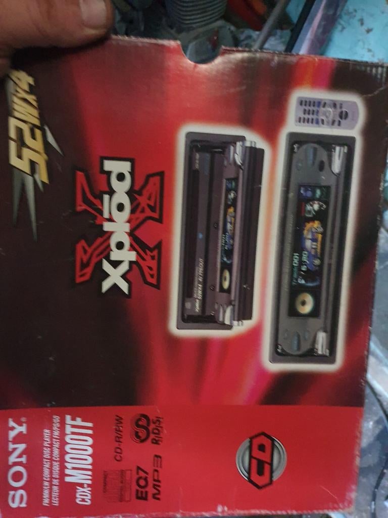 Autoradio cd Sony xplod vintage parfait état complet, Enlèvement ou Envoi