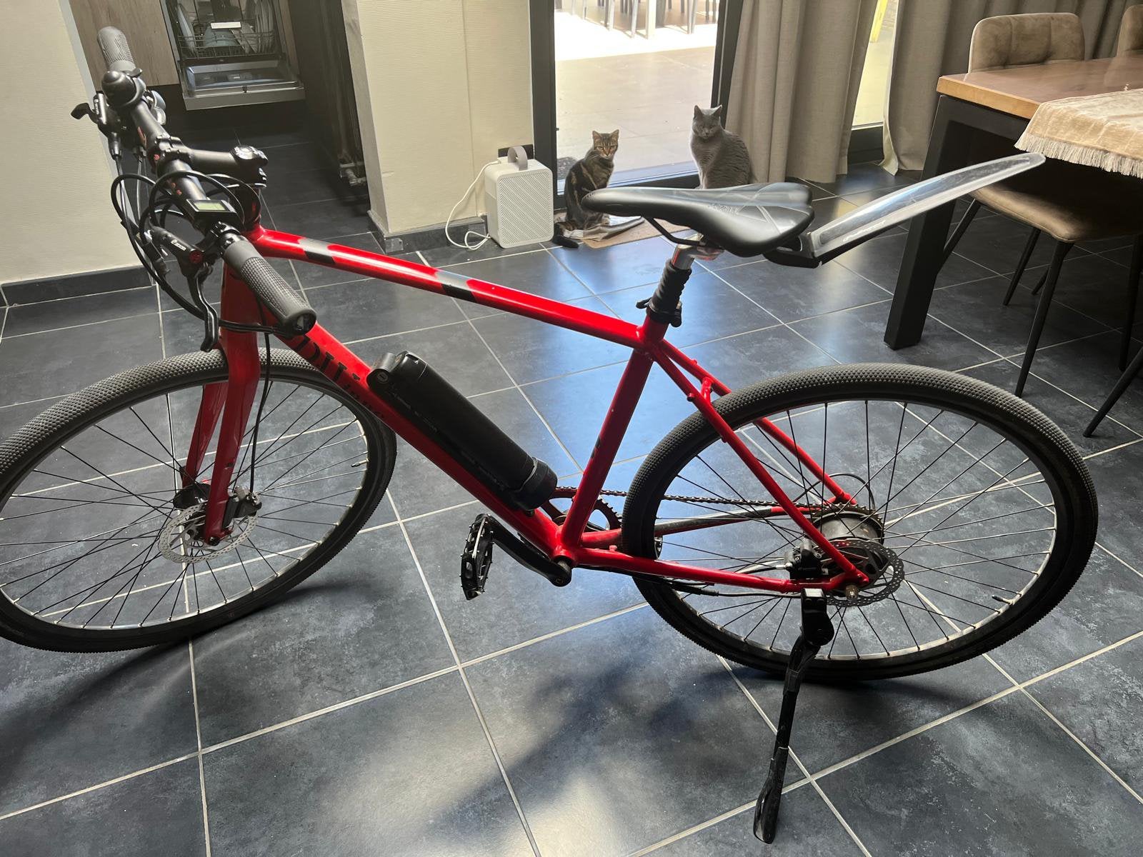 Elektrische fiets - weegt slechts 17kg, Fietsen en Brommers, Ophalen, Gebruikt
