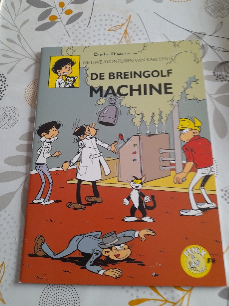 Kari Lente "De breingolf machine "Fenix nr 56 eerste druk, Livres, BD, Enlèvement ou Envoi, Neuf